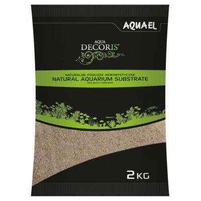 AQUAEL AQUA DECORIS QUARTZ SAND Грунт кварцевый песок 0,4-1,2 мм 2 кг